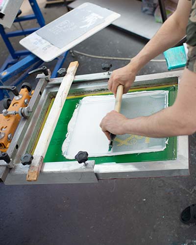 Process of Metallic Screen Printing