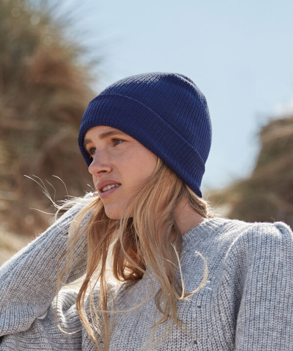 Beechfield - Organic cotton fine knit beanie