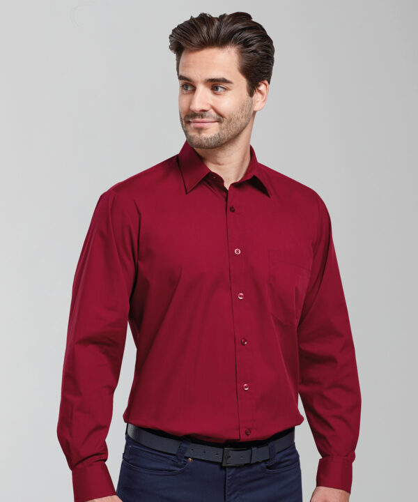 Premier - Long sleeve poplin shirt