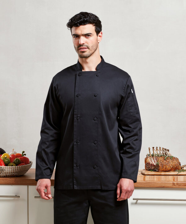 Premier - Chef's Coolchecker® long sleeve jacket