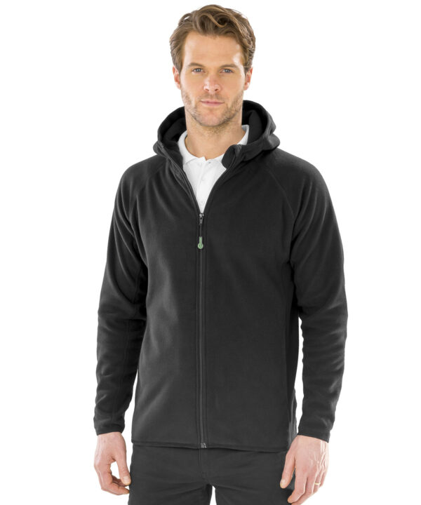 Result Genuine Recycled - Recycled hooded microfleece jacket