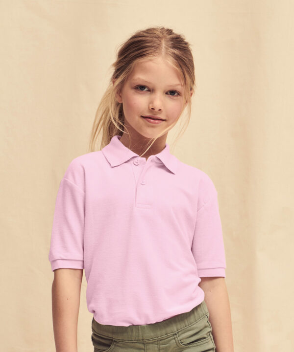 Fruit of the Loom - Kids 65/35 piqué polo