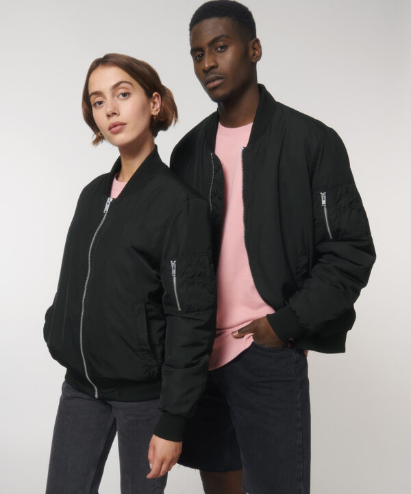 Stanley/Stella - Bomber jacket with metal details (STJU844)