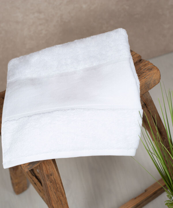 Towel City - Organic bath towel with printable border