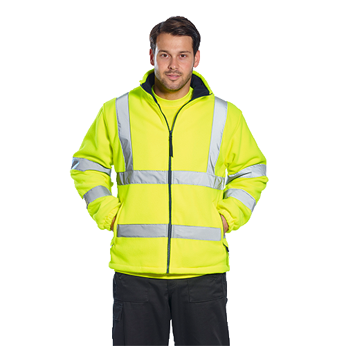 Personalised Hi-Vis Fleece