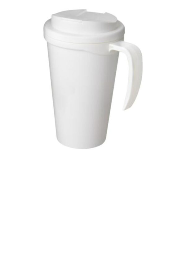 Americano® Grande 350 ml mug with spill-proof lid - White