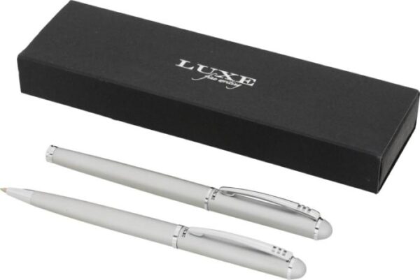 Andante duo pen gift set - Silver