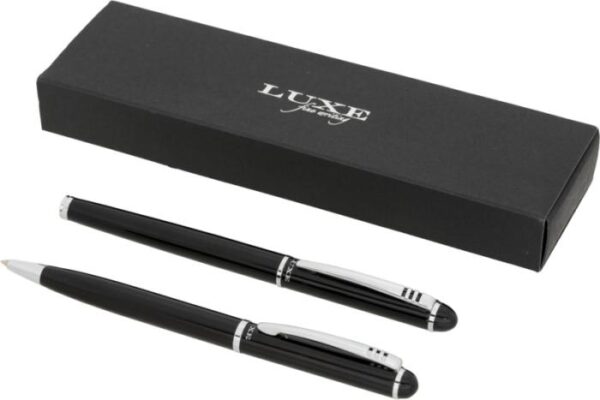 Andante duo pen gift set - Solid black