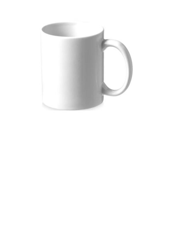 Bahia 330 ml ceramic mug - White