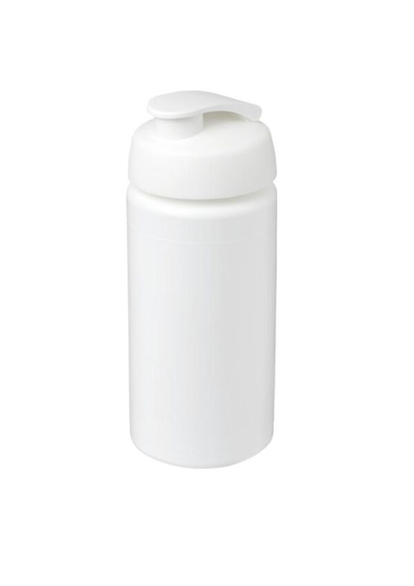 Baseline® Plus grip 500 ml flip lid sport bottle - White