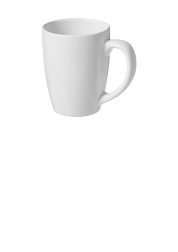 Bogota 350 ml ceramic mug - White