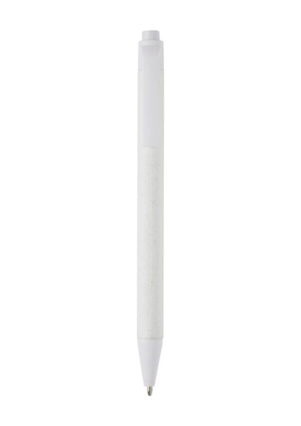 Fabianna crush paper ballpoint pen - White