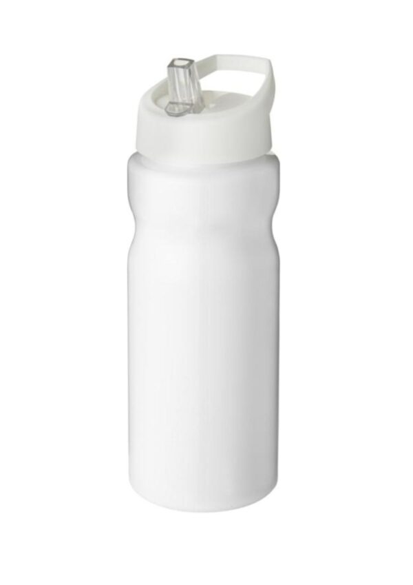 H2O Active® Base 650 ml spout lid sport bottle - White