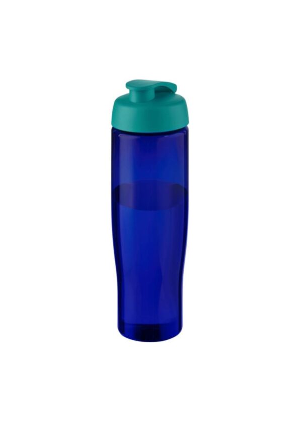 H2O Active® Eco Tempo 700 ml flip lid sport bottle - Aqua / Blue