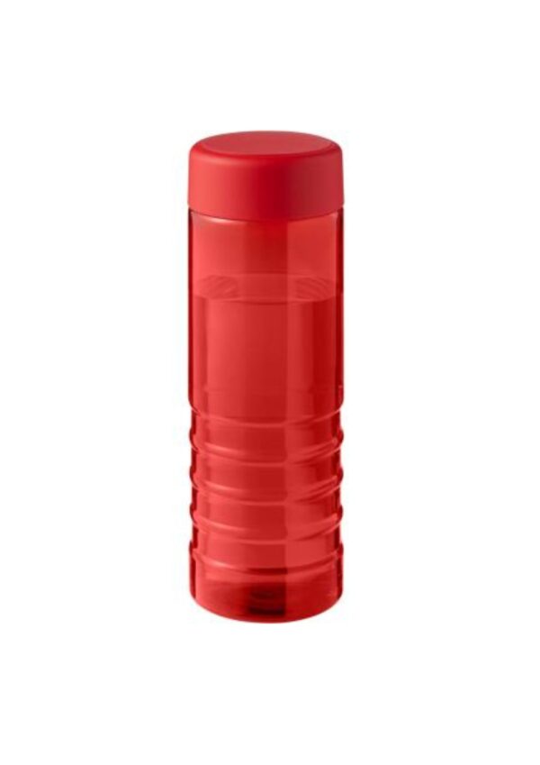 H2O Active® Eco Treble 750 ml screw cap water bottle - Red / Red