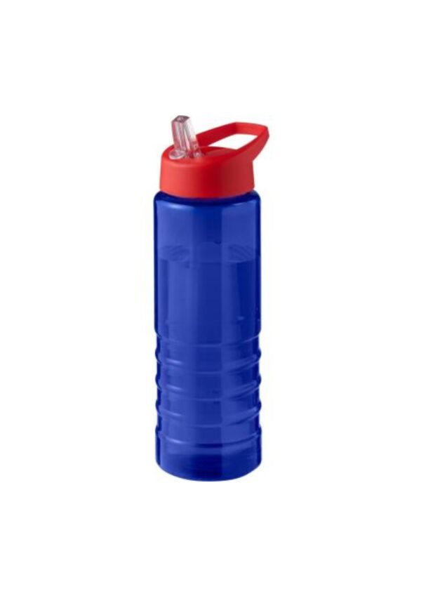 H2O Active® Eco Treble 750 ml spout lid sport bottle - Blue / Red