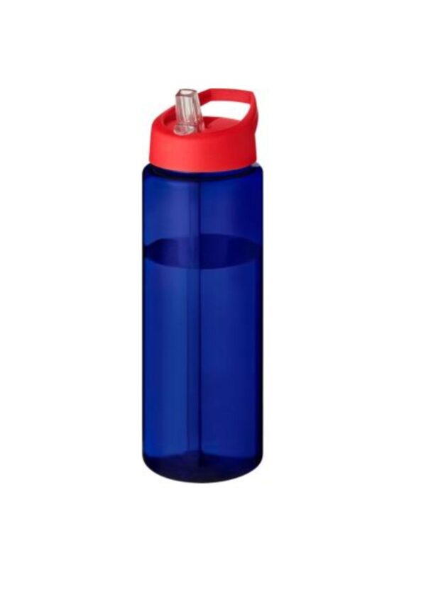 H2O Active® Eco Vibe 850 ml spout lid sport bottle - Blue / Red