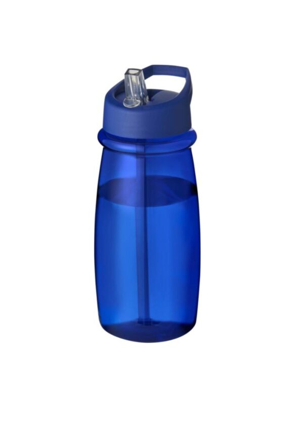 H2O Active® Pulse 600 ml spout lid sport bottle - Blue