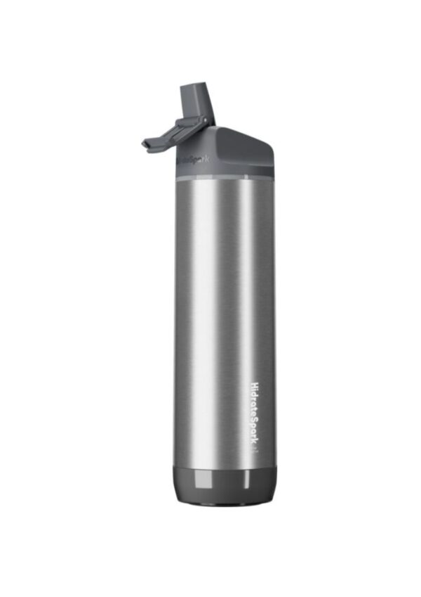 HidrateSpark® PRO 620 ml vacuum insulated stainless steel smart water bottle - Stainless steel