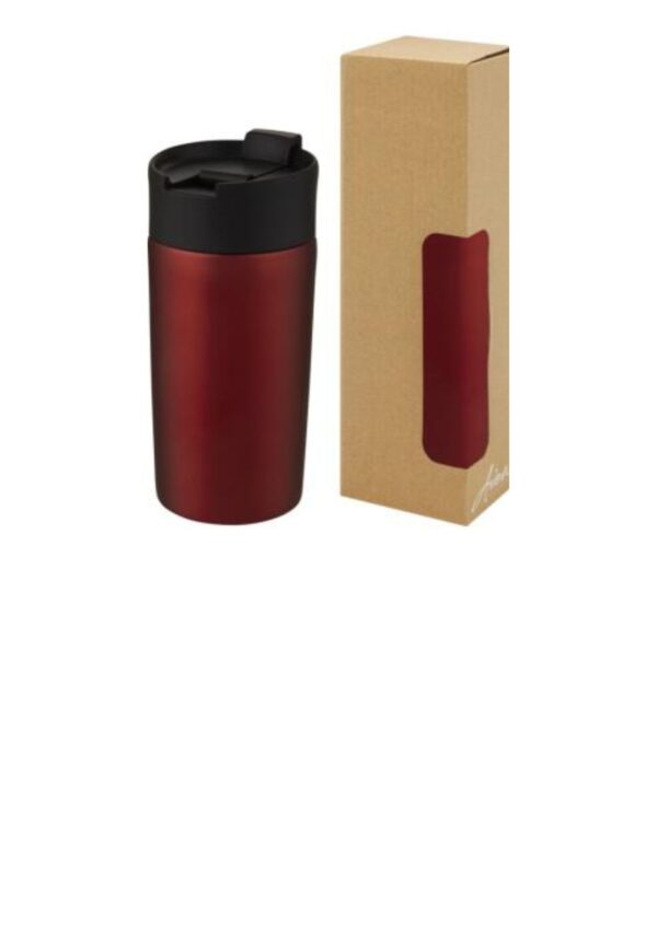 Jetta 330 ml copper vacuum insulated tumbler - Red