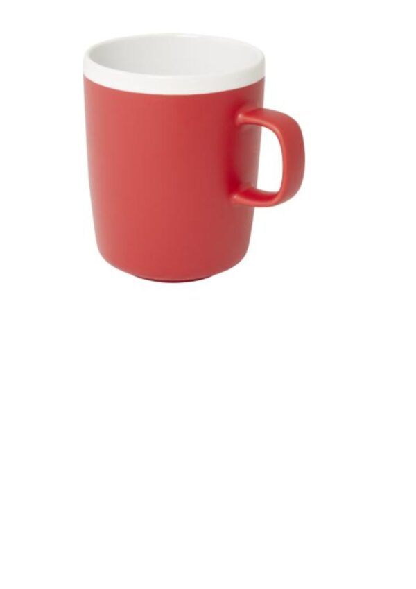 Lilio 310 ml ceramic mug - Red