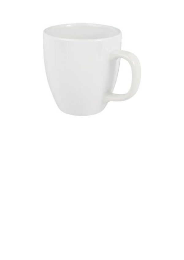 Moni 430 ml ceramic mug - White