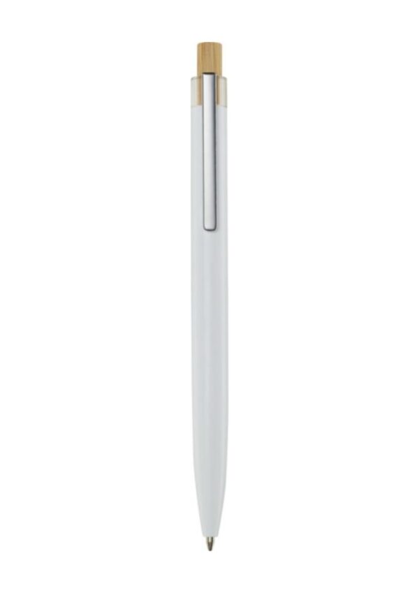 Nooshin recycled aluminium ballpoint pen - White