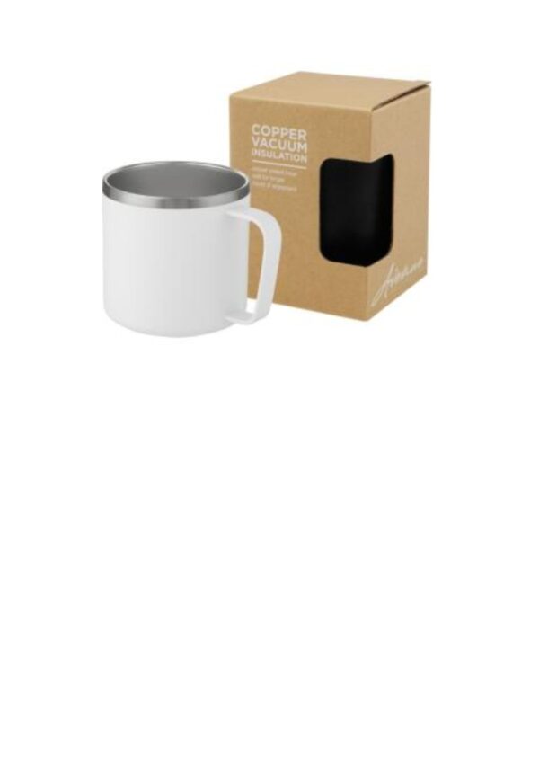 Nordre 350 ml copper vacuum insulated mug - White