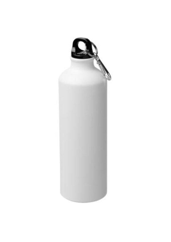 Oregon 770 ml matte water bottle with carabiner - White