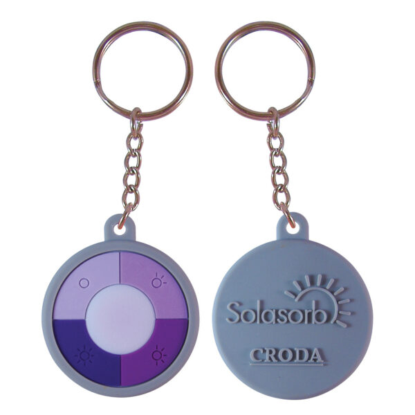 PVC Solar Tester Keyrings