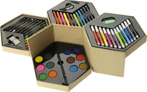 Pandora 52-piece colouring set - Natural