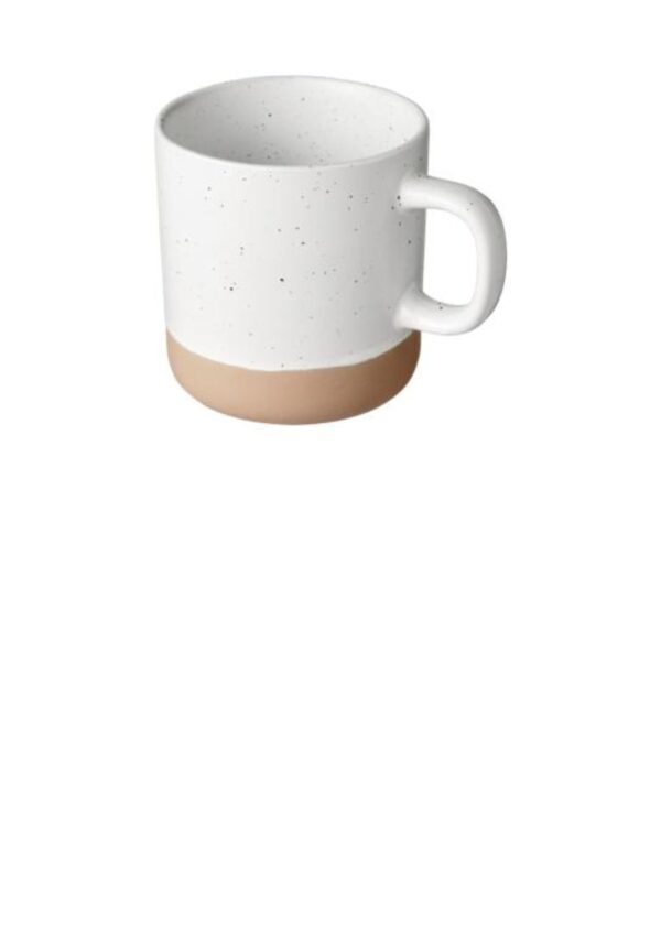 Pascal 360 ml ceramic mug - White