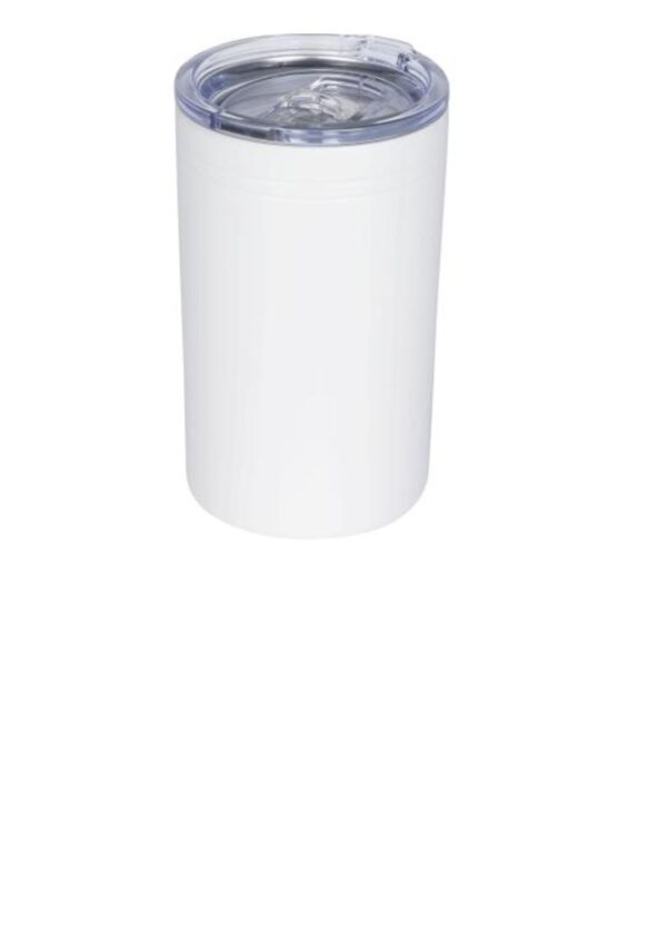 Pika 330 ml vacuum insulated tumbler and insulator - White