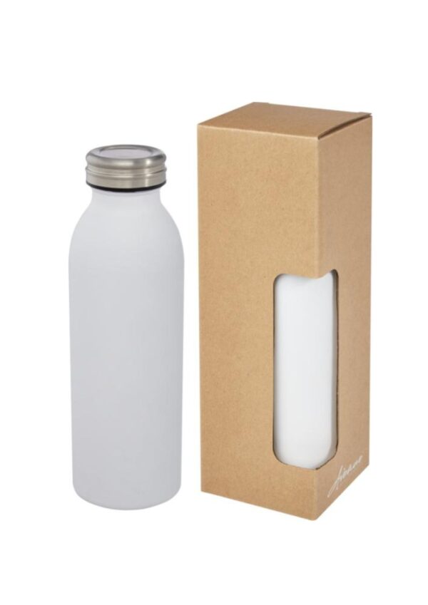 Riti 500 ml copper vacuum insulated bottle - White