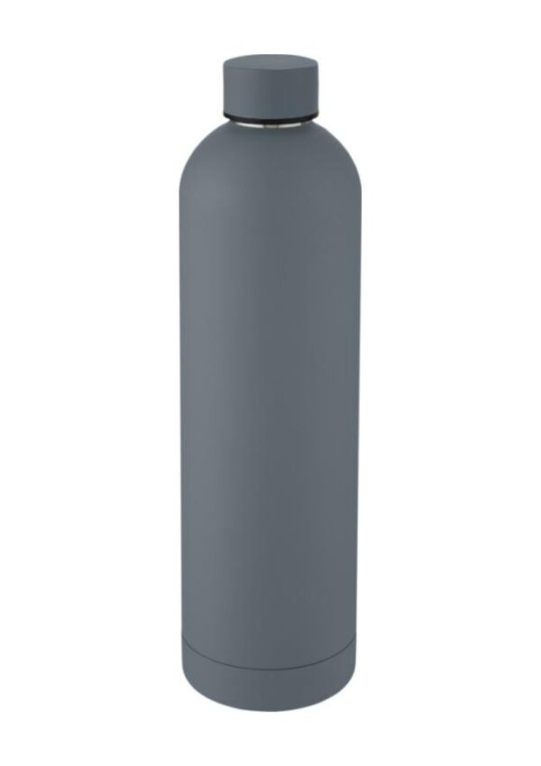 Spring 1 L copper vacuum insulated bottle - Dark grey