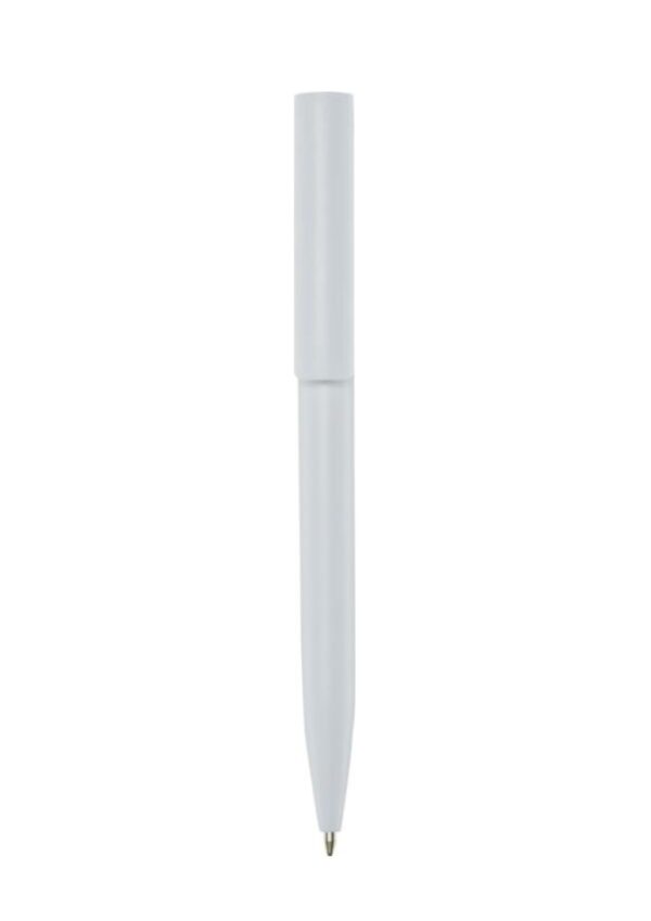 Unix recycled plastic ballpoint pen - White