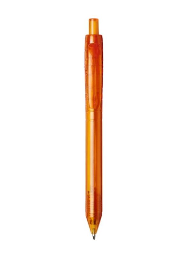 Vancouver recycled PET ballpoint pen - Transparent blue