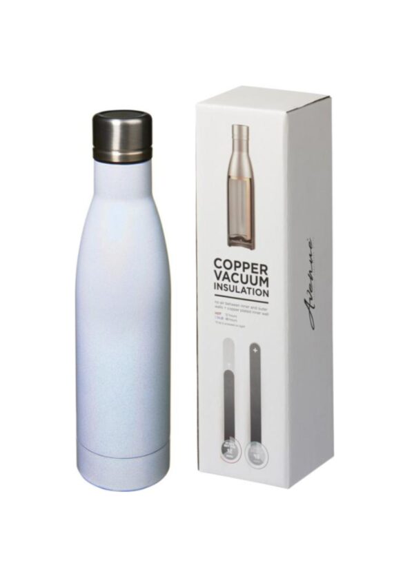 Vasa Aurora 500 ml copper vacuum insulated bottle - White