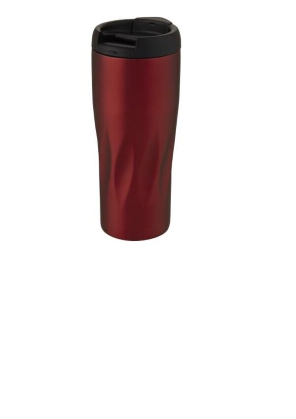 Waves 450 ml copper vacuum insulated tumbler - Red